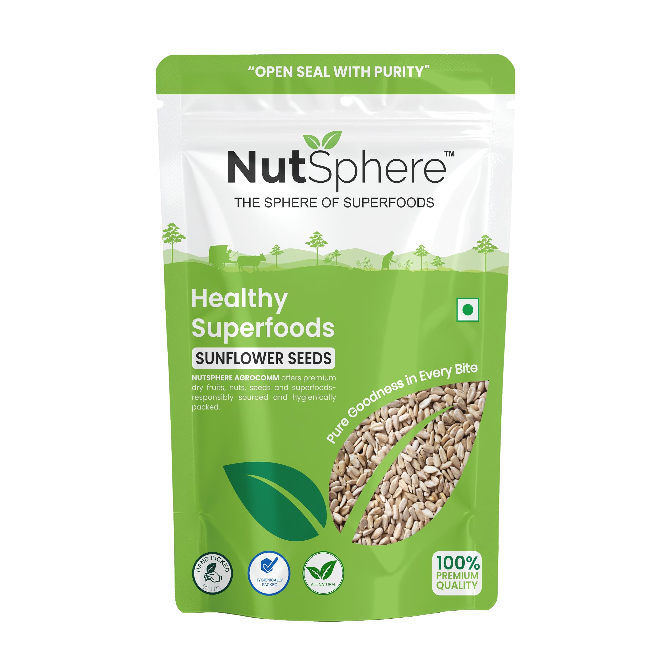 NutSphere Pure Sunflower Seeds (250GM)
